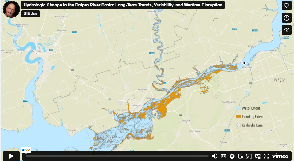 Hydrological Changes in the Dnipro River Basin